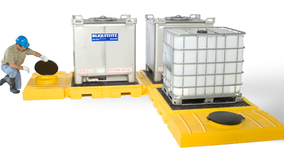 Modular IBC Spill Pallets