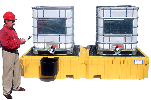 Ultra-Twin IBC Spill Pallet
