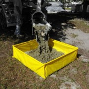 concrete washout berm